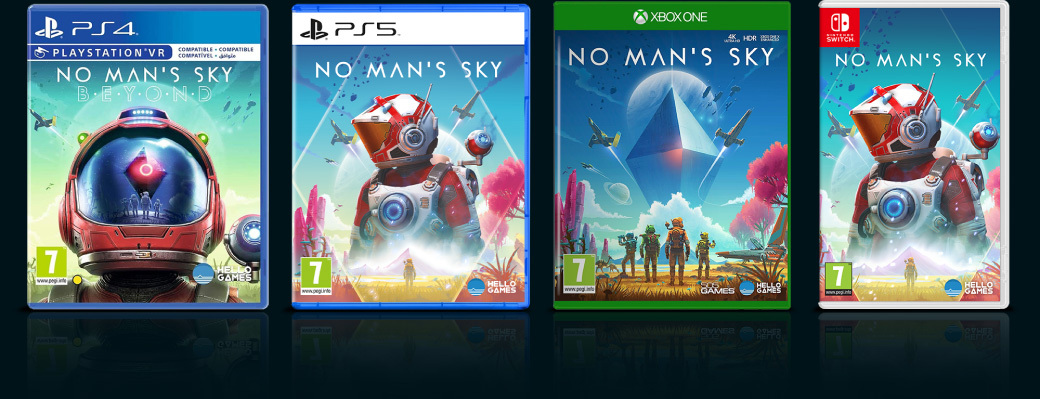 Box art for No Man's Sky